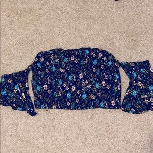 Floral crop top